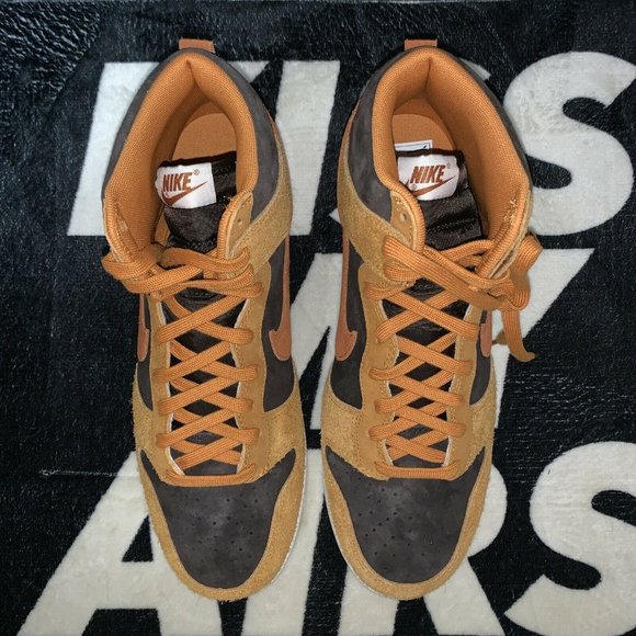 Nike Dunk High PRM Dark Russet Premium Curry main image 4
